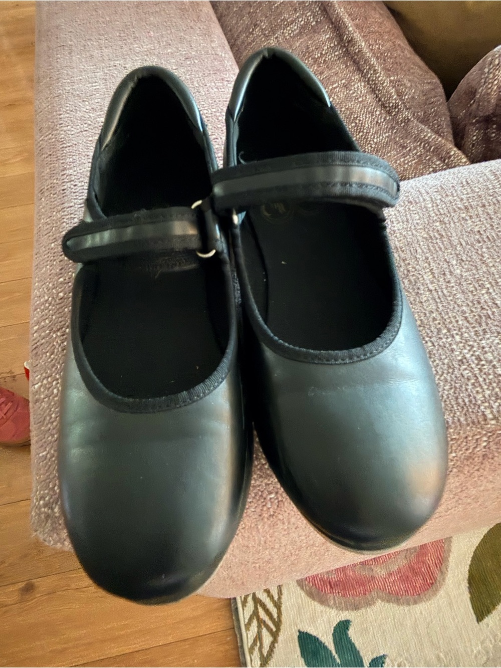 Black Mary Jane Girls Tap Shoes